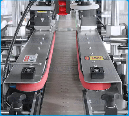 Bottle Guiding Structure of 12 Heads Grease Oil Filling Line