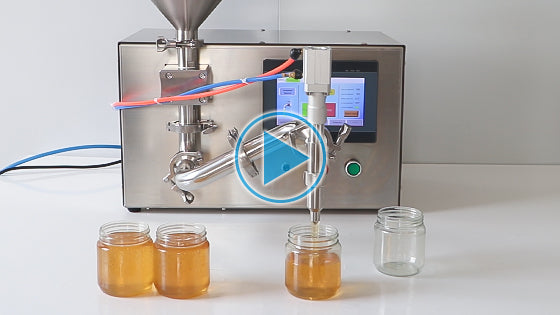 Machine de remplissage de pot de miel