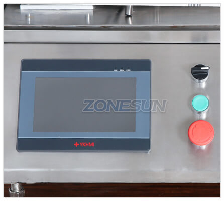 Operation Panel of Automatic Desktop Paste Filling Machine