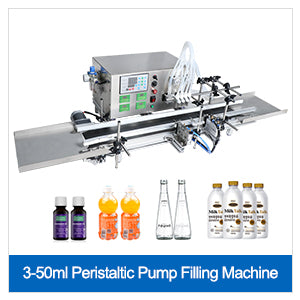 ZONESUN 3-4000ml Automatic Liquid Filling Machine Peristaltic Pump Bottle Filler