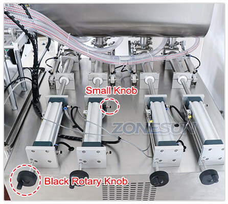 Cylinder of Automatic Desktop Paste Filling Machine