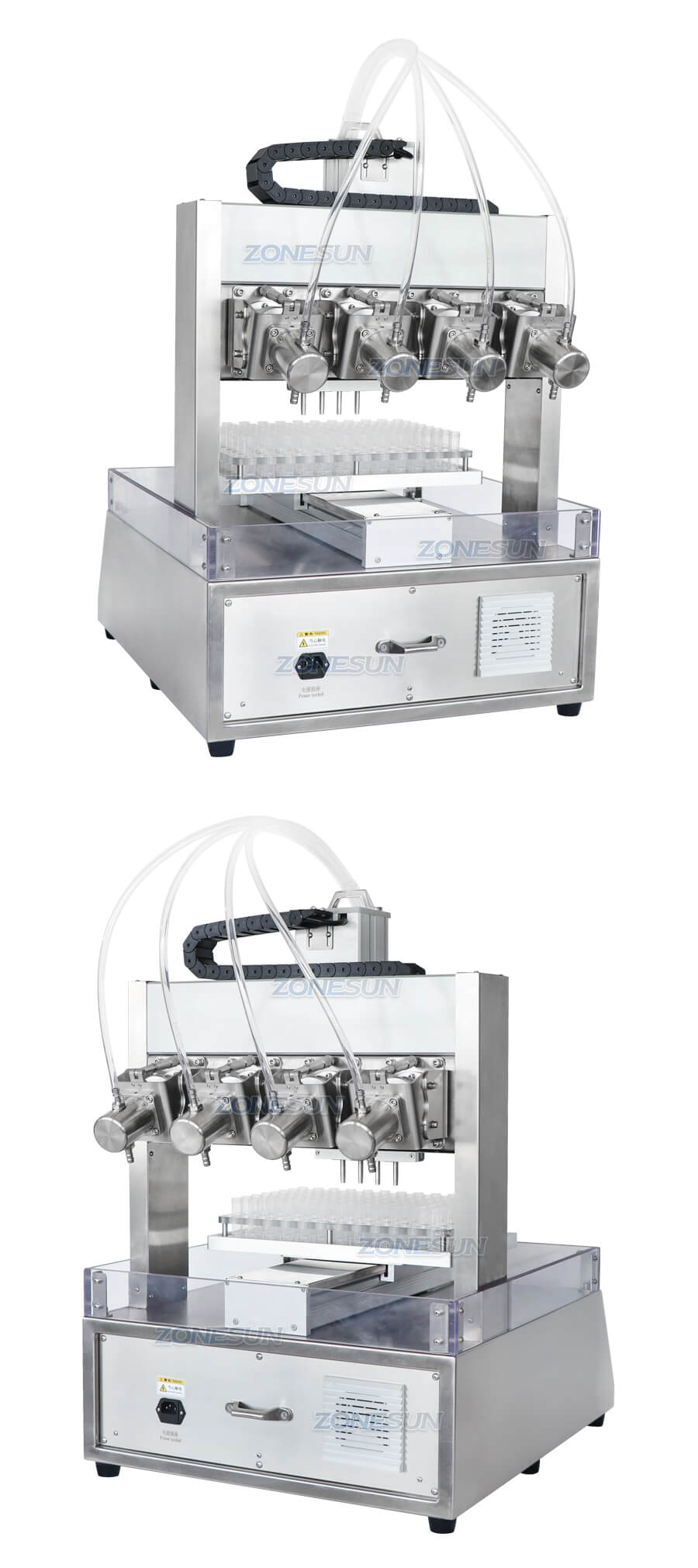 4 Heads Automatic Liquid Filling Machine