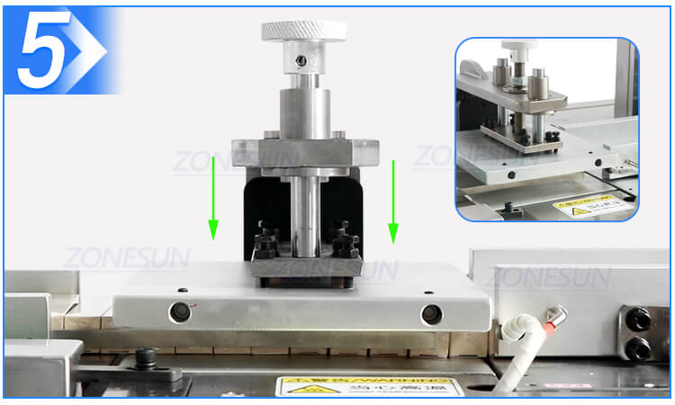 Estructura de formación de calefacción de la máquina de envoltura de películas de celofán