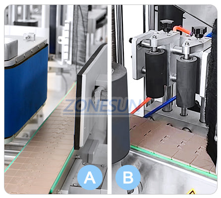 étiquetage de la structrue de la machine à étiqueter de bouteilles