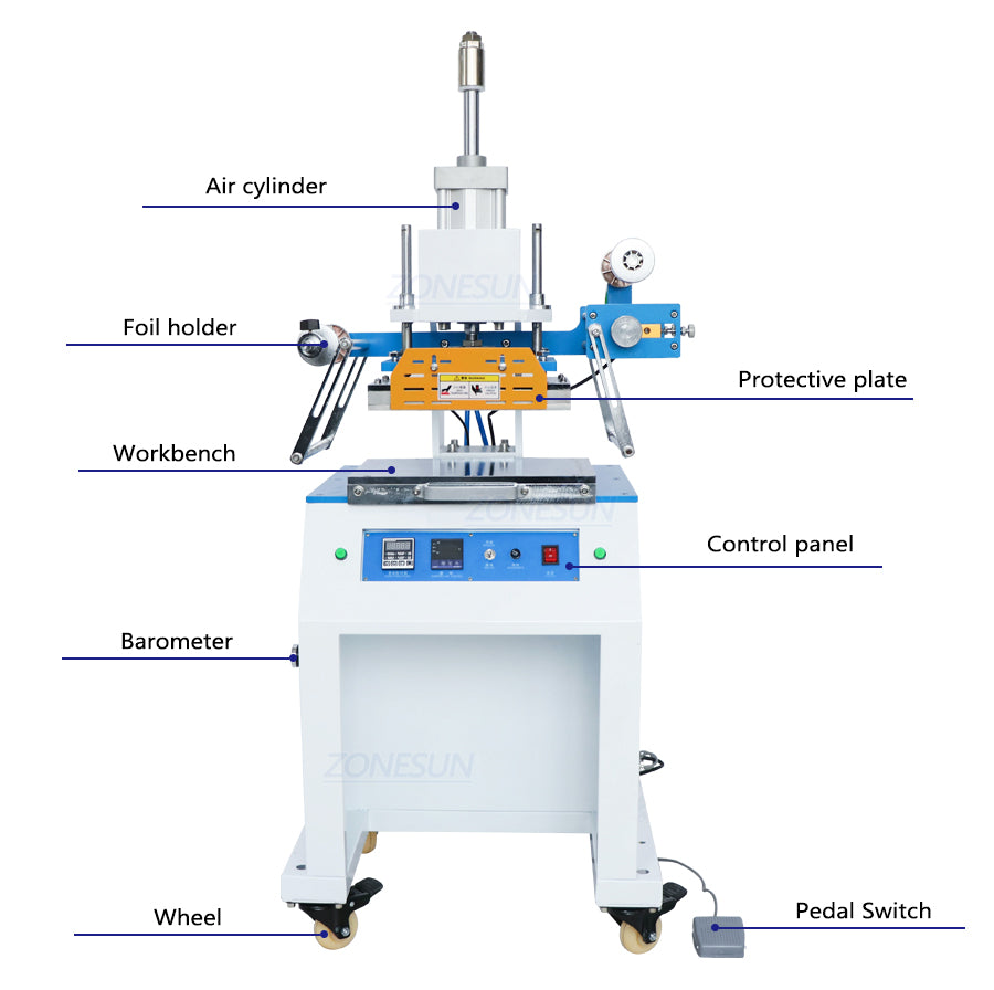 ZONESUN ZY-819D Pneumatic Stamping Machine