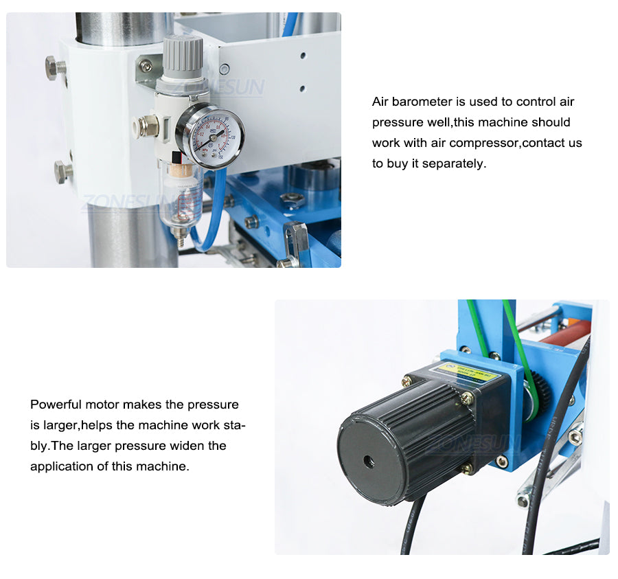 ZONESUN ZS-890H Pneumatic Hot Foil Stamping Machine
