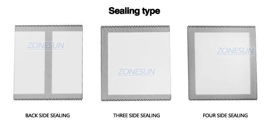 ZONESUN ZS-K100 Automatic Powder Filling Sealing Machine With Date Printer