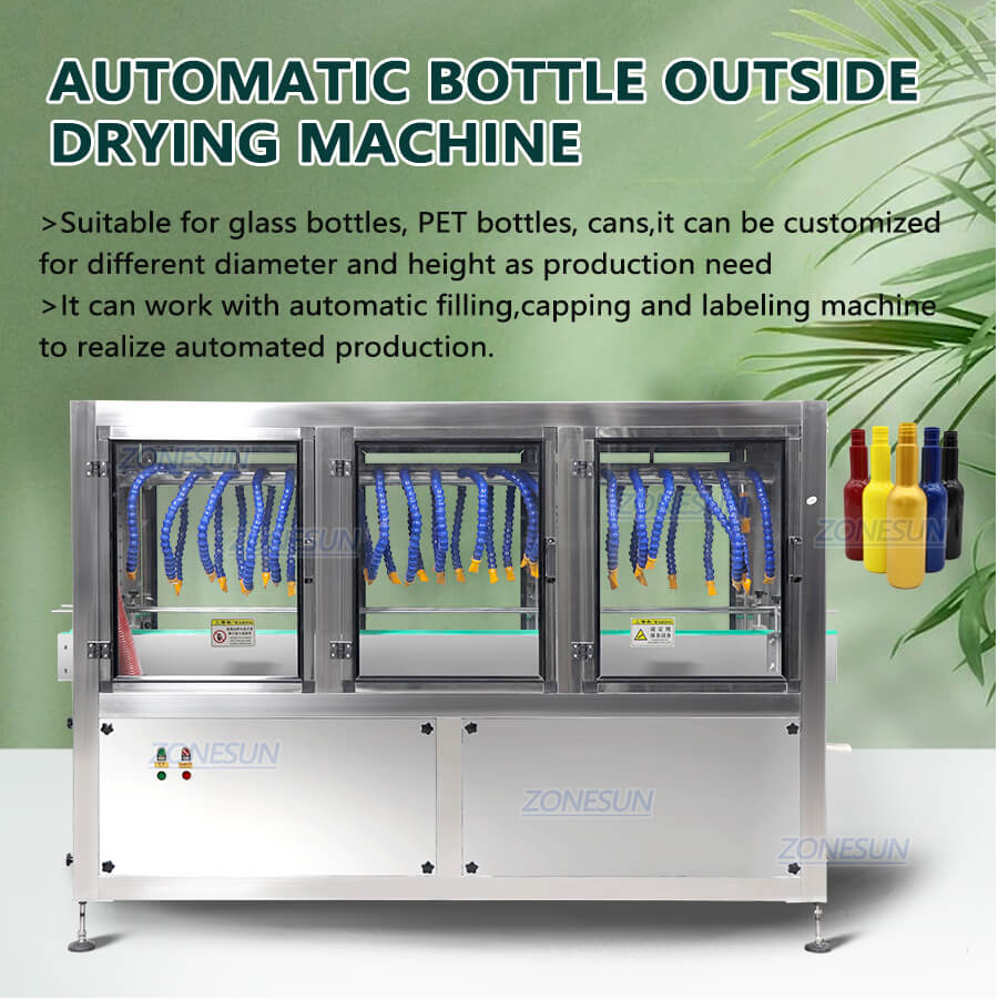 Automatic Bottle Drying Machine