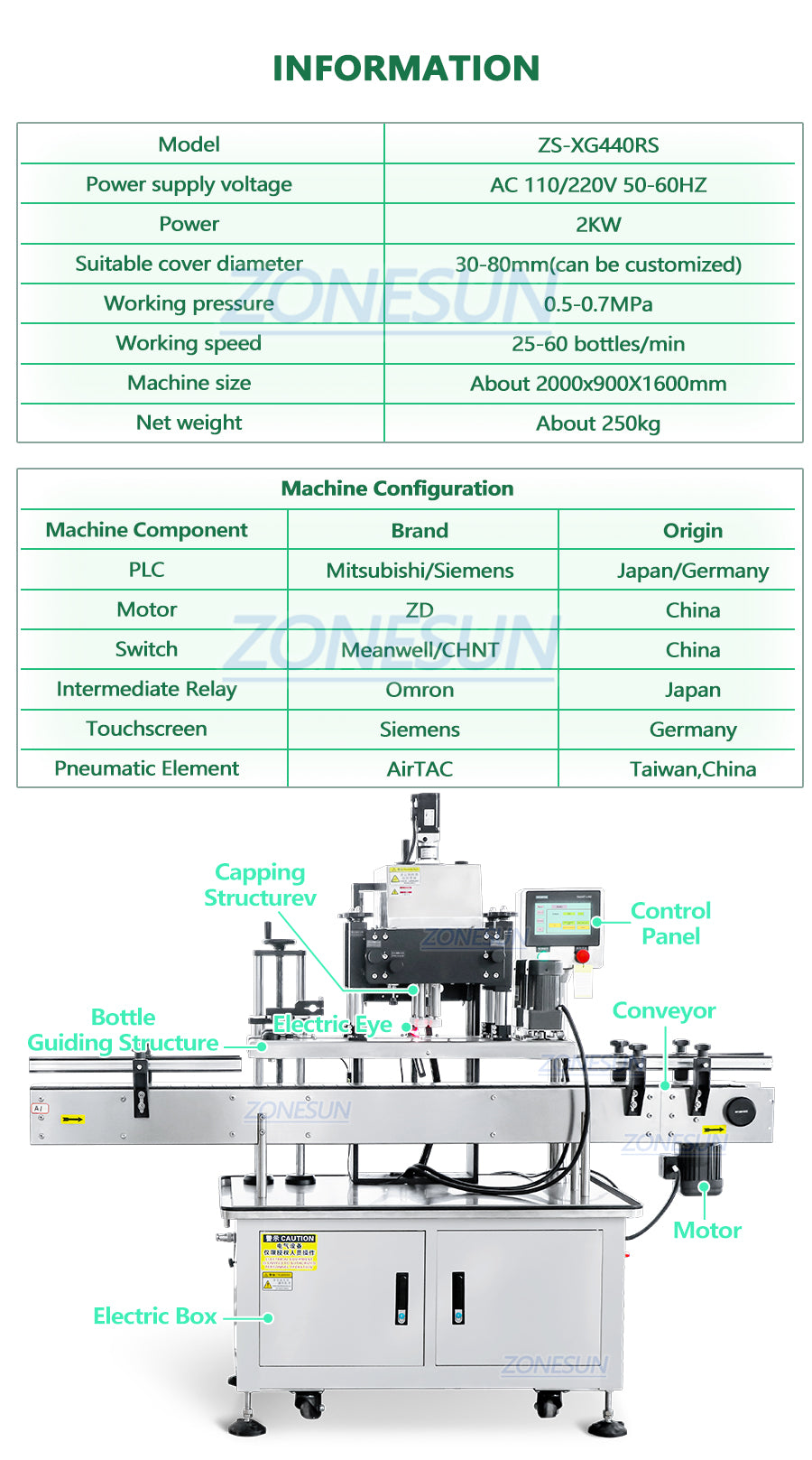 bottle capping machine