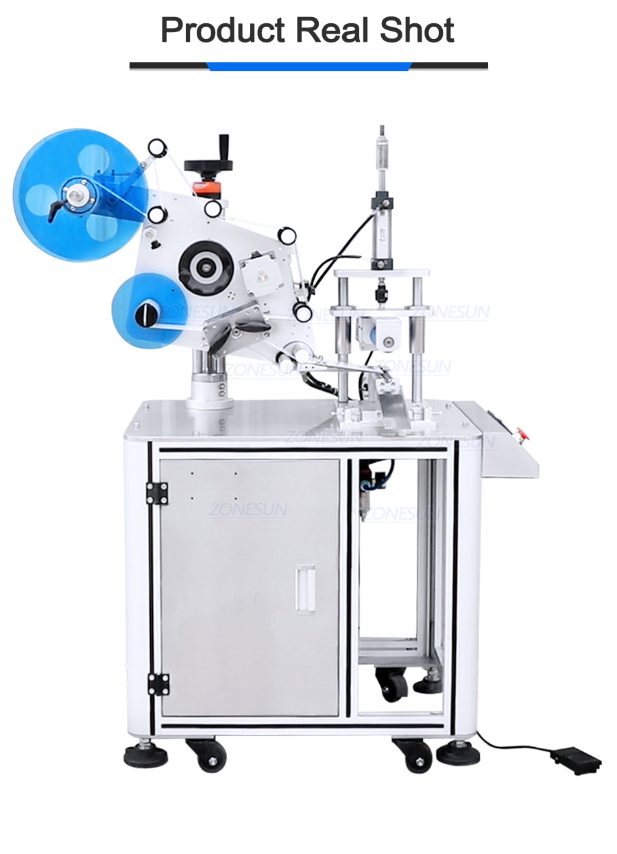 semi-automatic lipstick labeling machine