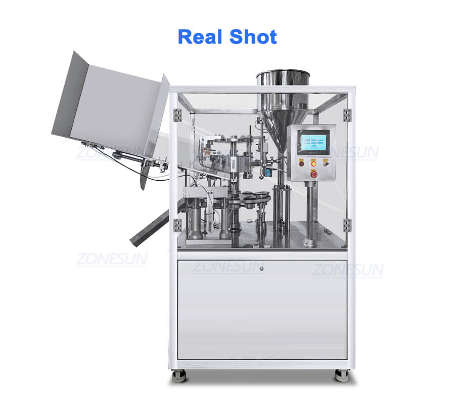 Máquina de vedação automática de enchimento de tubo de alumínio