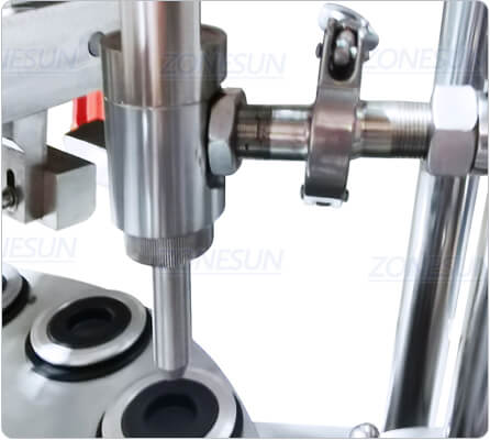 filling nozzle of aluminum tube filling sealing machine