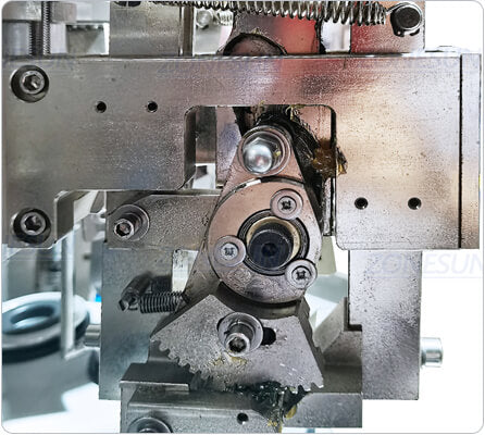 Estrutura de vedação da máquina de vedação de enchimento do tubo de alumínio