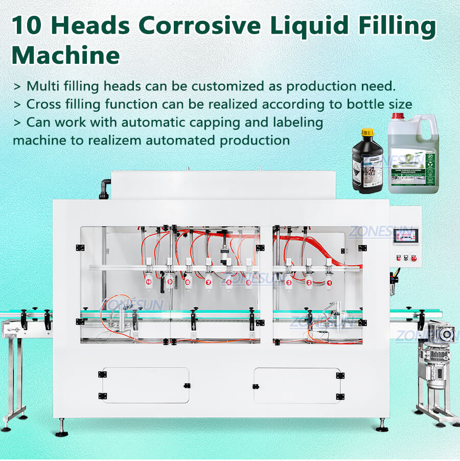 Machine de remplissage anti-corrosion