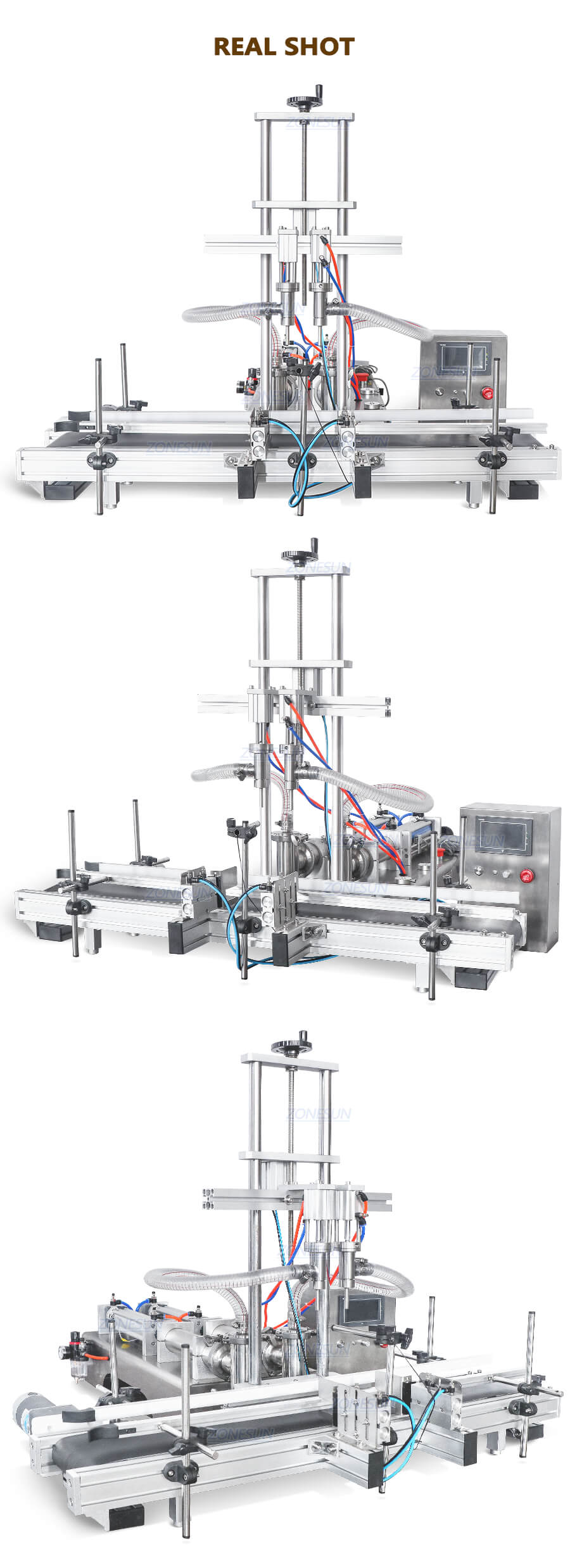 Automatic Piston Pump Shampoo Filling Machine