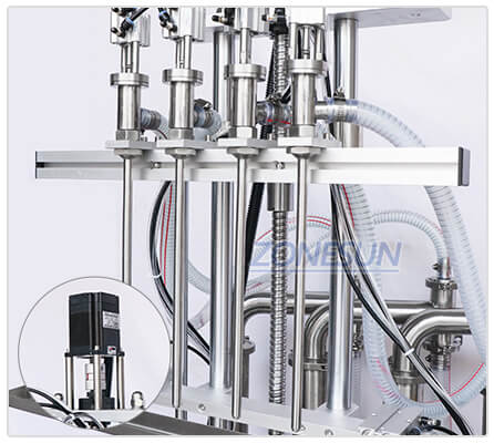 Bico de enchimento de Zs-yt4t-4d Máquina de enchimento de líquido de bico automático de mergulho