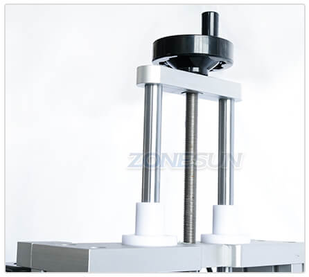 Botão rotativo de tampa automática de tampa de garrafa e máquina de parafuso