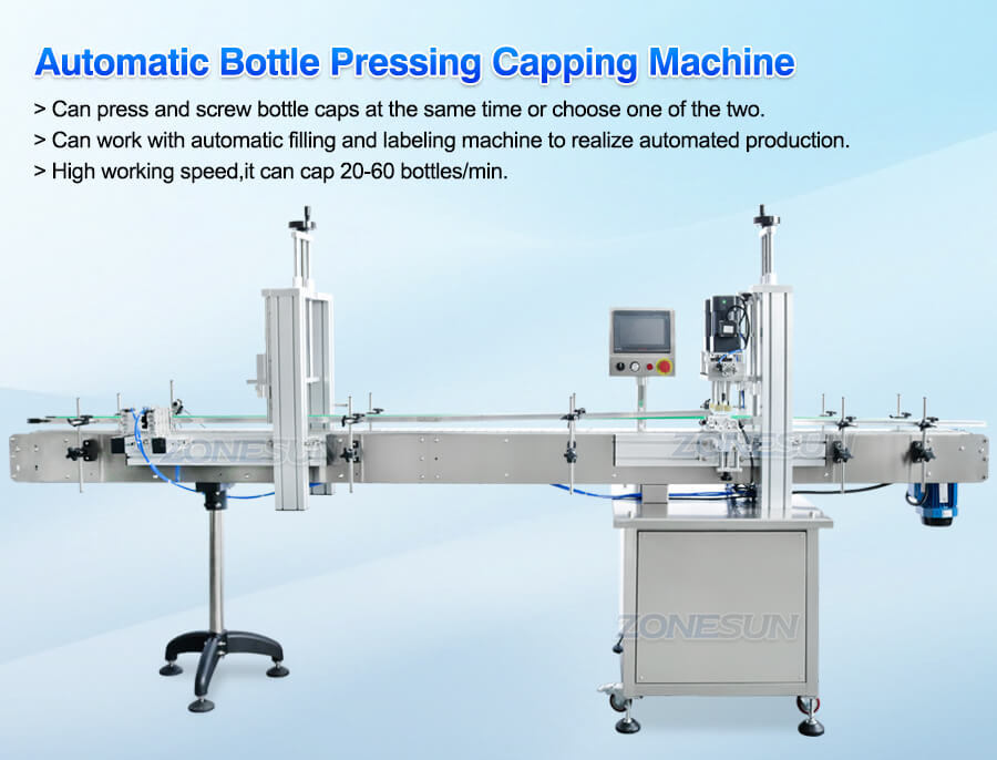 Automatic Bottle Cap Screwing Machine