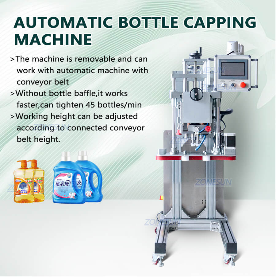 Automatyczna maszyna do zamykania butelek