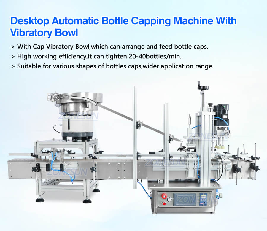 Capping Machine With Cap Sorter