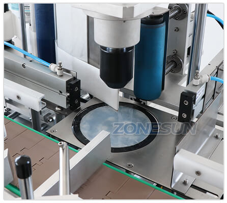 Labeling Structure of Automatic Hexagon Bottle Labeling Machine