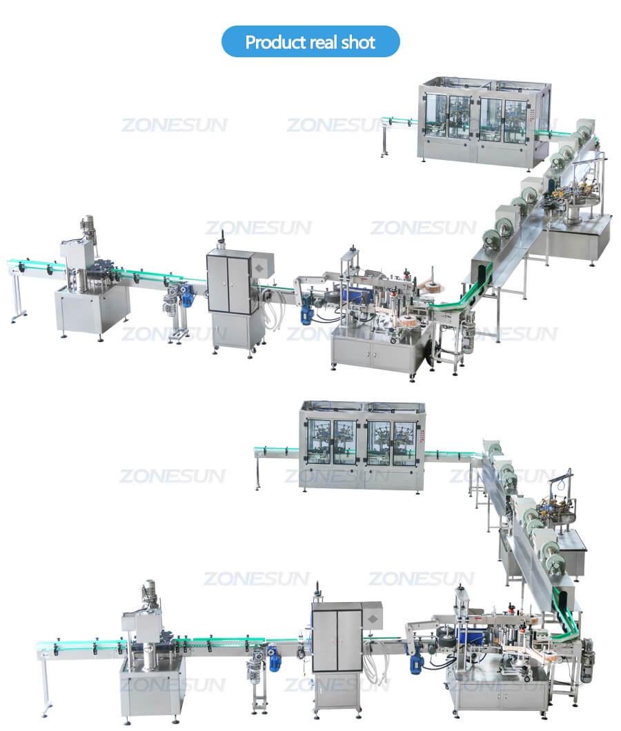 Automatic Liquor Filling Capping Labeling Machine