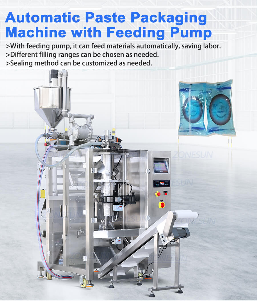 Automatic Bagged Paste Filling Sealing Machine