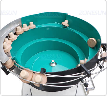 vibratory bowl sorter of wine corking machine