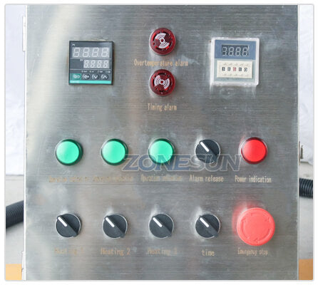 Control Panel of Bottle Pasteurizer Machine