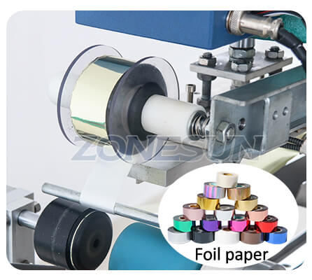 Foil Paper Holder of Automatic Bottle Cap Stamping Machine