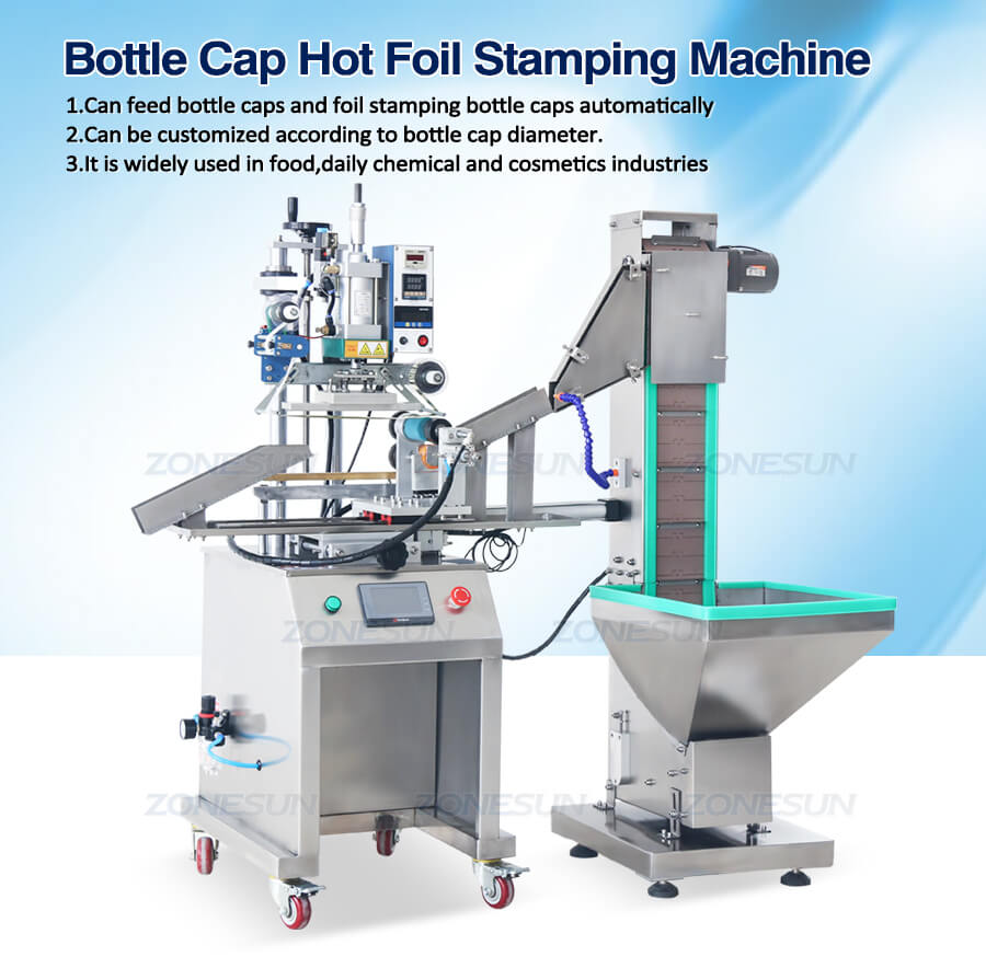Automatic Bottle Cap Stamping Machine