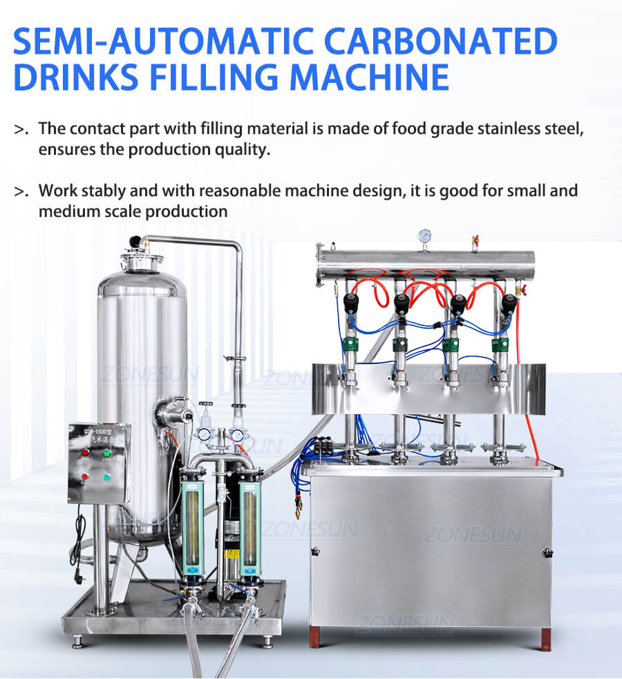 Carbonated Drinks Filling Machine