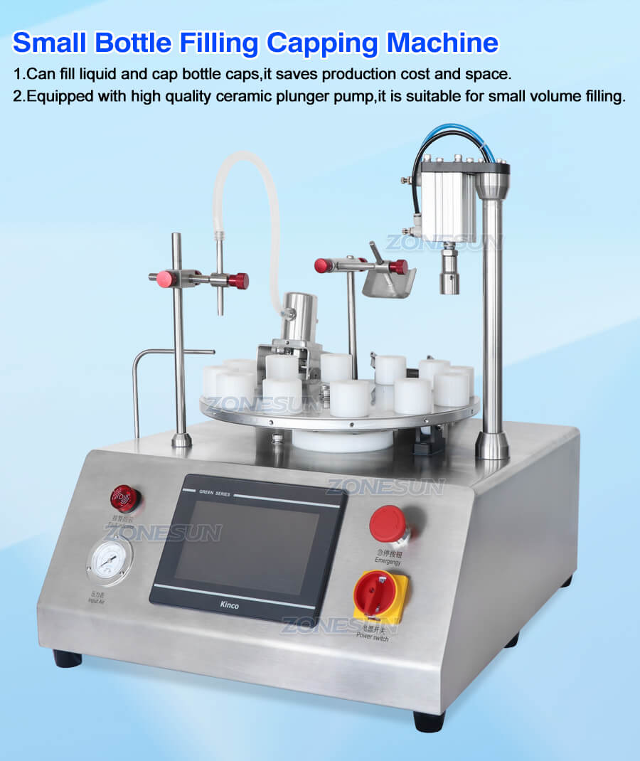 Ceramic Pump Filling Capping Machine