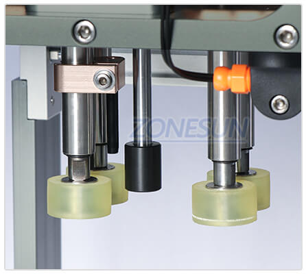 Capping Structure of Semi-automatic Capping Machine for Conveyor Belt