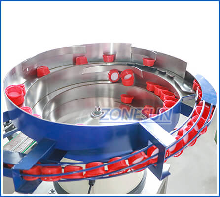 vibratory bowl sorter of F-style bottle capping machine