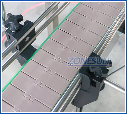 conveyor of F-style bottle capping machine