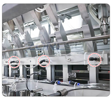 Detalhes da máquina de vedação de enchimento da folha de máscara