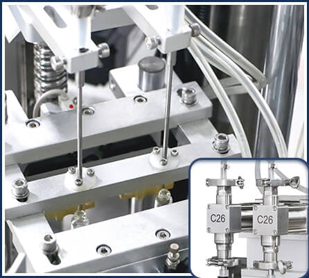 Filling Nozzle of Pefume Vial Filling Capping Machine