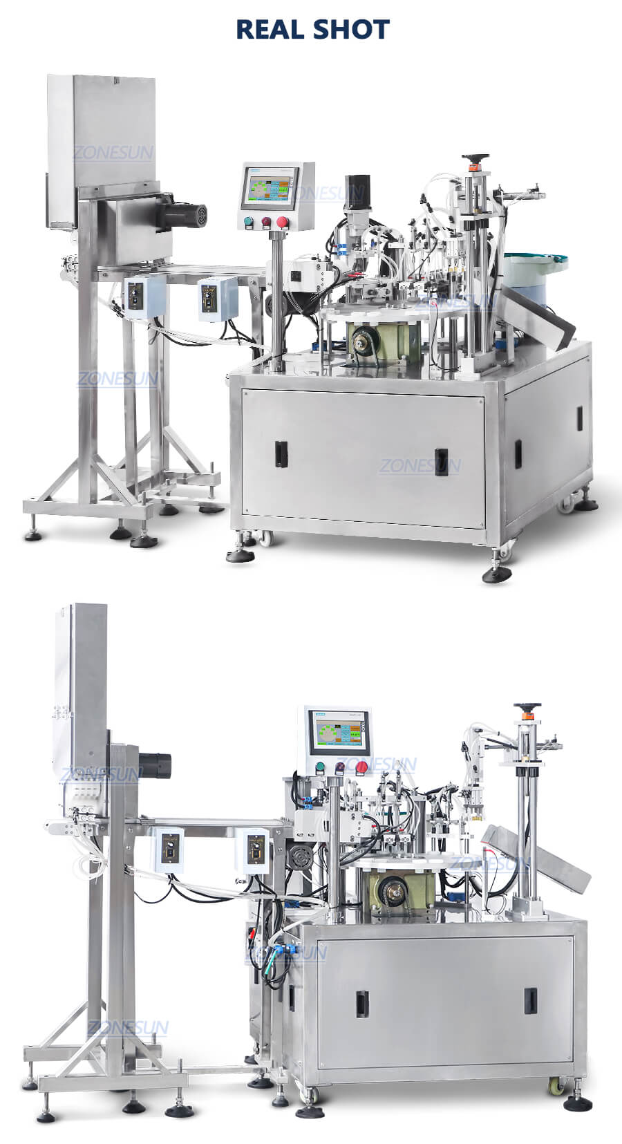 Pefume Vial Filling Capping Machine