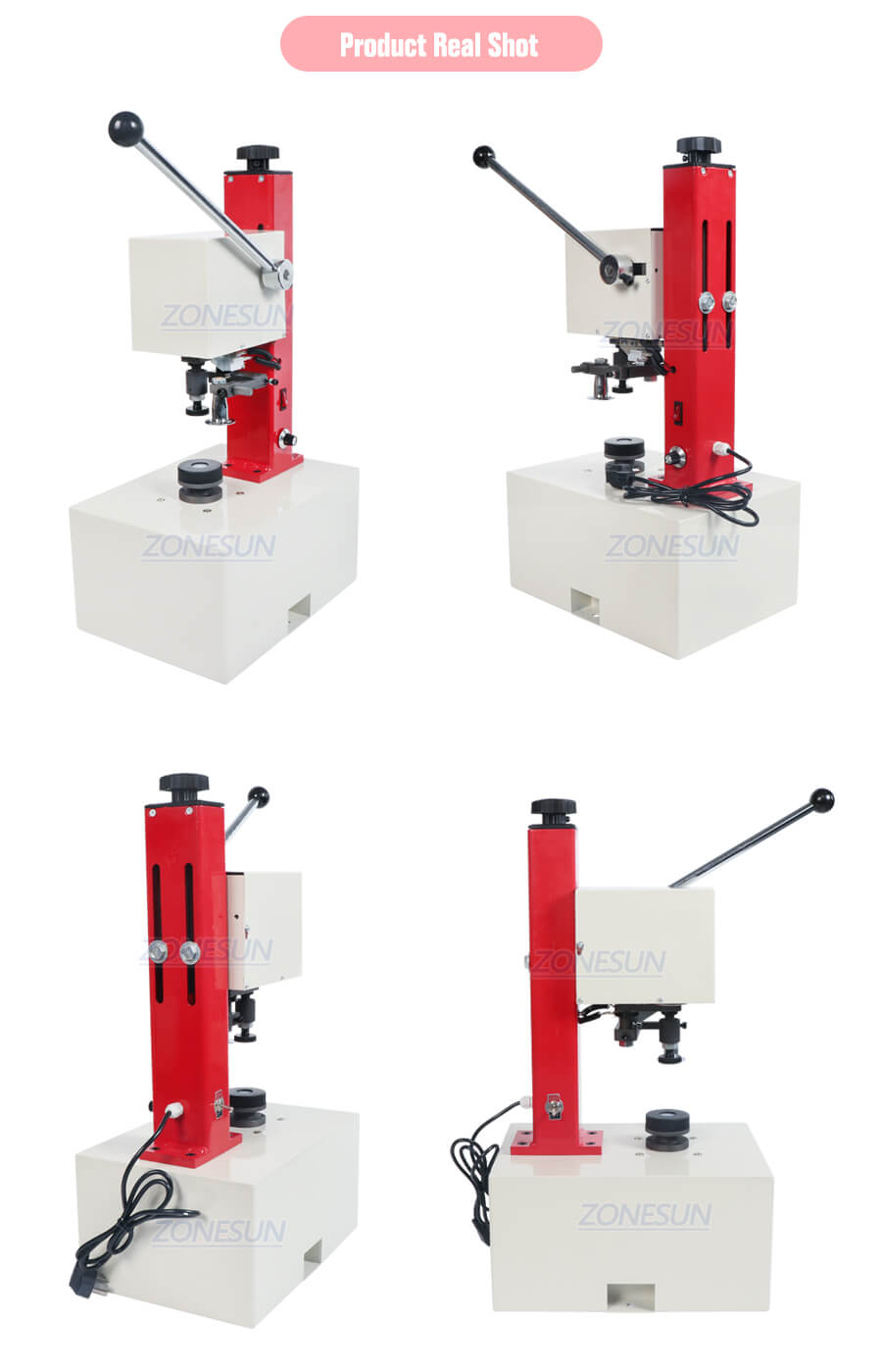 Real Shot of Glass Vial Capping Machine