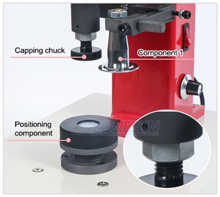 Capping Chuck of Glass Vial Capping Machine