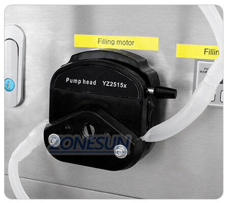 peristaltic pump of glass vial filling capping machine
