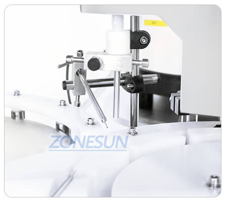 filling nozzle of glass vial filling capping machine