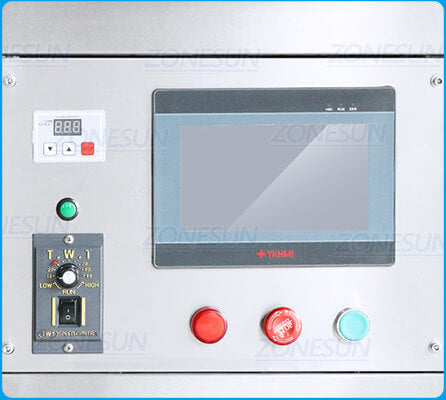 Control Panel of Dropper Bottle Filling Capping Machine For JOJOBA Oil