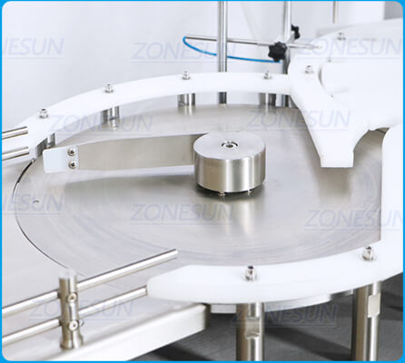 Garrafa sem esconderijo de máquina de encerramento de enchimento de garrafa de gotas de gotas