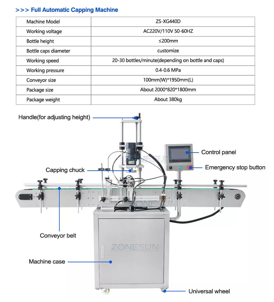 Parâmetro da máquina de captura