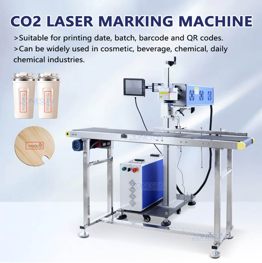 Machine de codage de date laser automatique