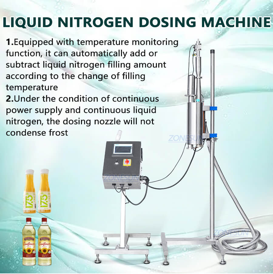 Máquina de encher nitrogênio líquido