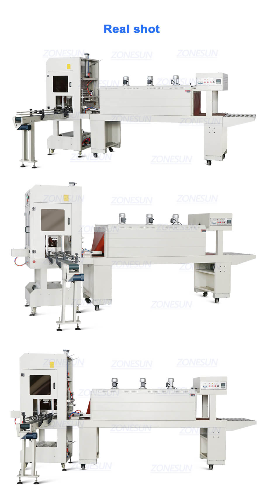 Automatic Sleeve Film Wrapping Machine For Mineral Water