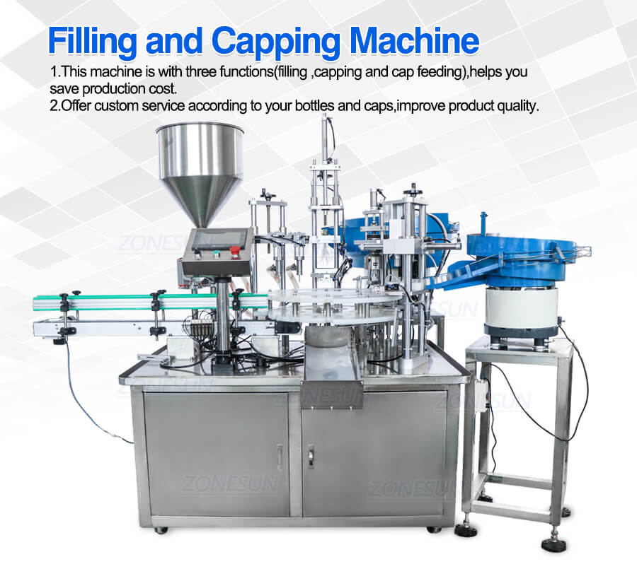 ZS-AFC2 Monoblock Filling Capping Machine